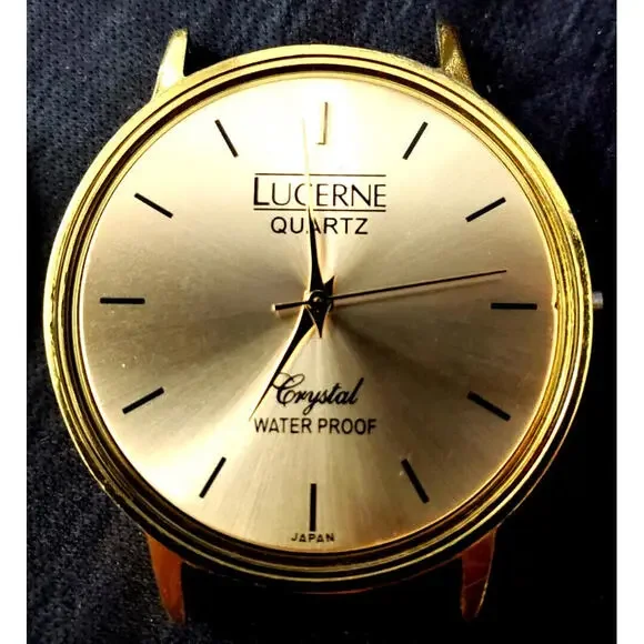 EXTREMELY Rare Vintage Lucerne Swiss Design Split Case Watch